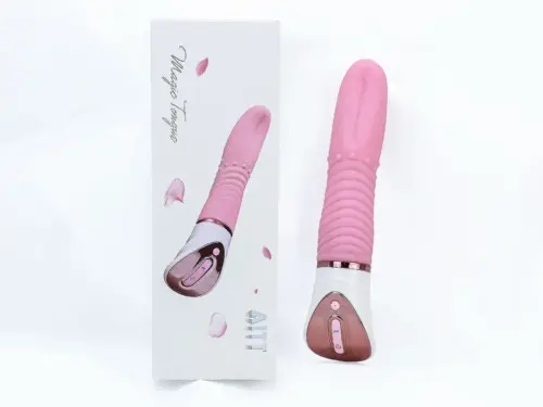 Lưỡi Liếm Massage Rung Ngoáy Magic Tongue Tỏa Nhiệt Ấm Nóng
