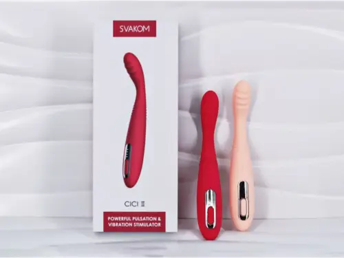 Svakom CiCi II Massage Điểm G Rung Thụt Hàng USA