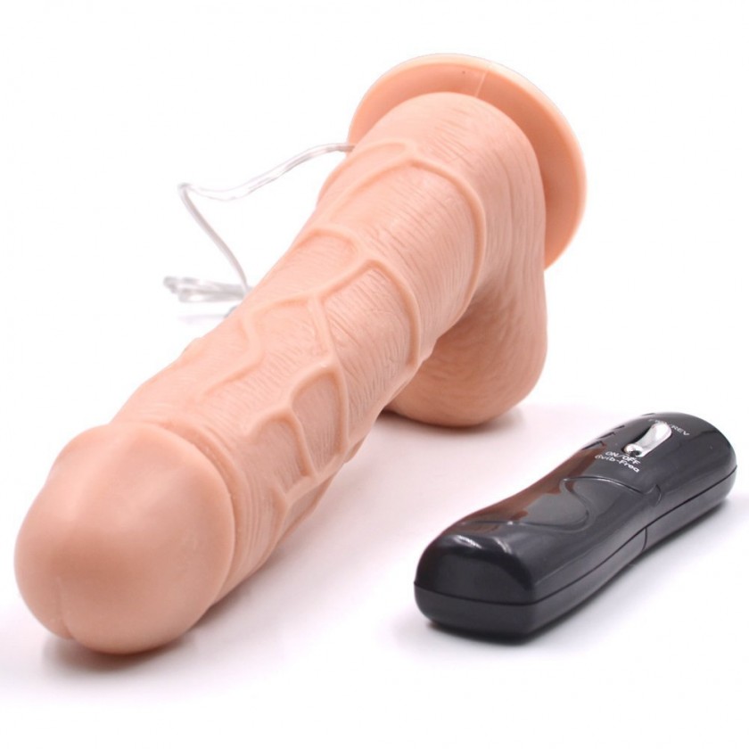 Dương vật giả Shequ 8.1inch có đế gắn tường 10