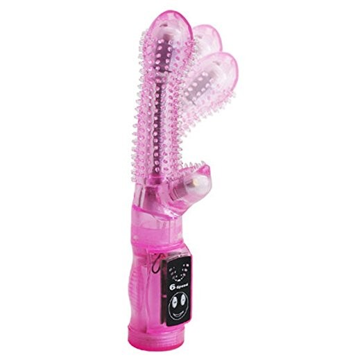 Sex toy dương vật giả rung ngoáy Tease có gai 2