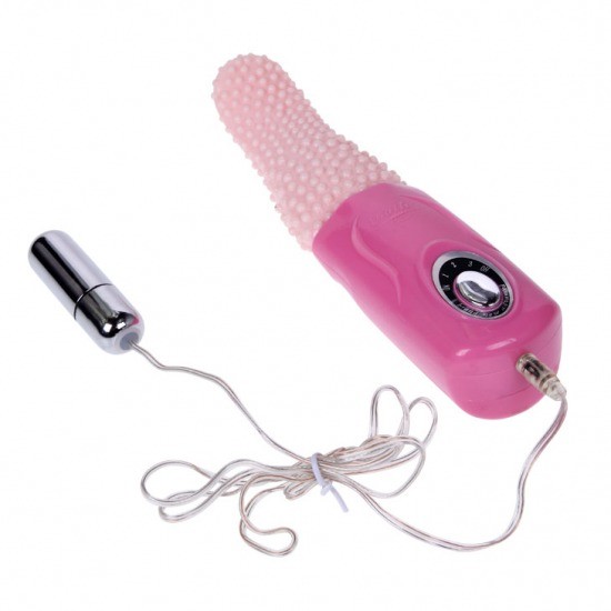 Lưỡi massage âm đạo có trứng rung Tongue 2