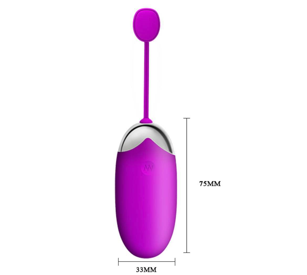 Trứng rung tình yêu cực mạnh Pretty love Abner điều khiển bằng smartphone 2