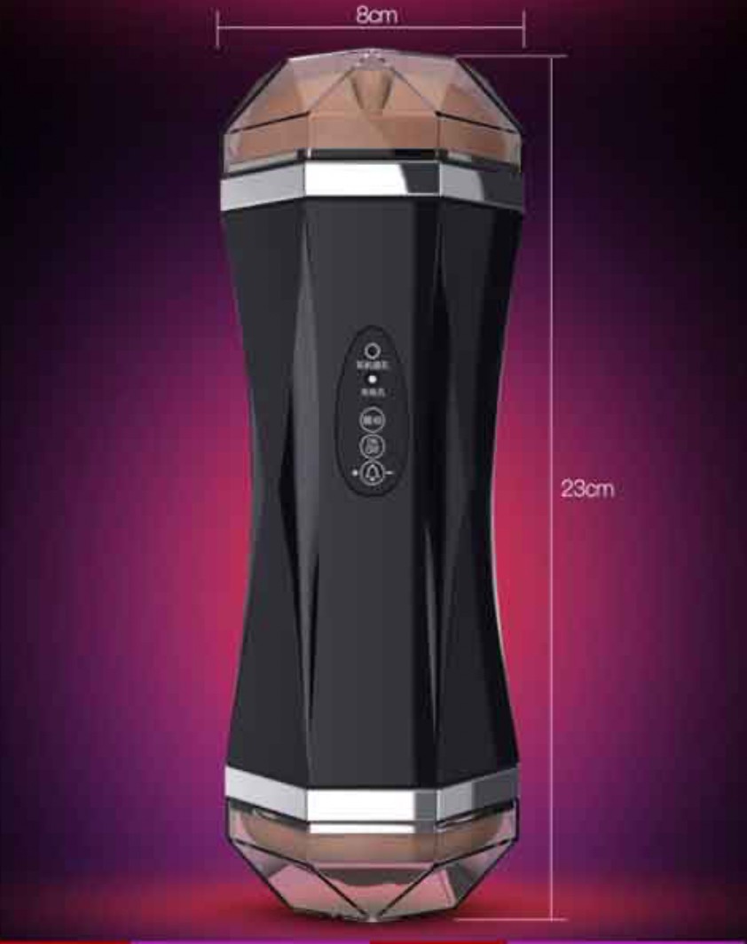Âm đạo giả 2 đầu Luba rung rên tự động 5