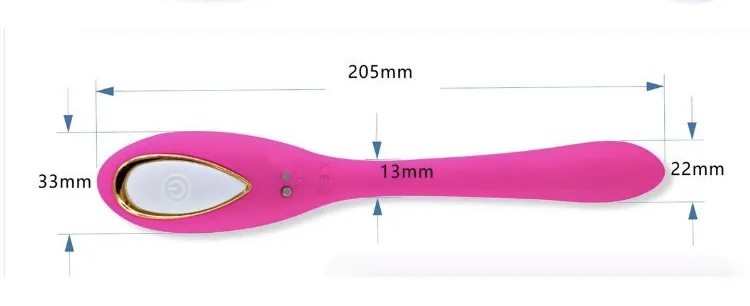Trứng rung linh hoạt điều khiển qua áp điện thoại có thể bẻ cong-thẳng 8