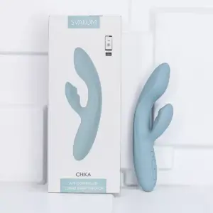 Dương Vật Giả Đa Năng Rung Phát Nhiệt Svakom Chika