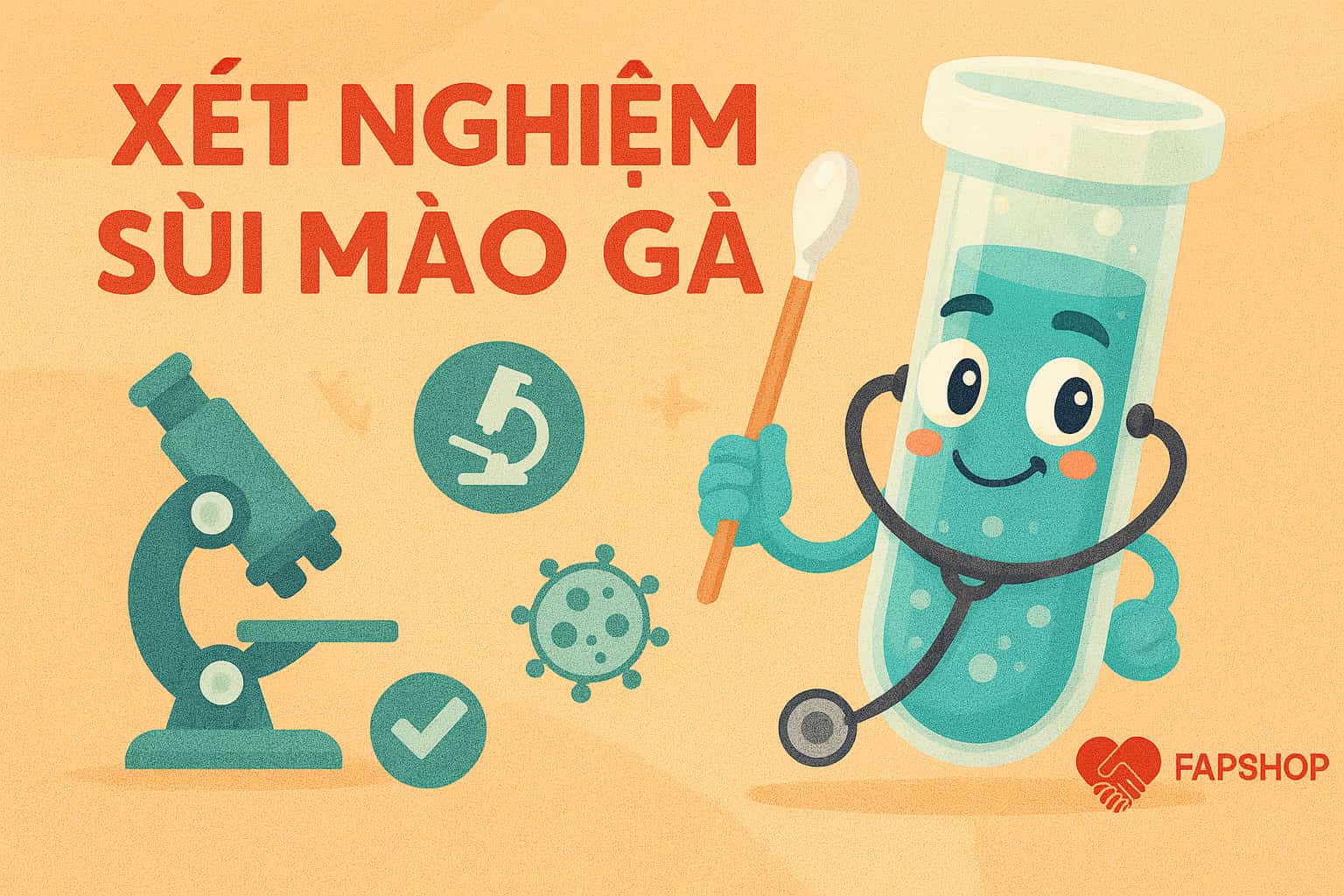 xét nghiệm sùi mào gà