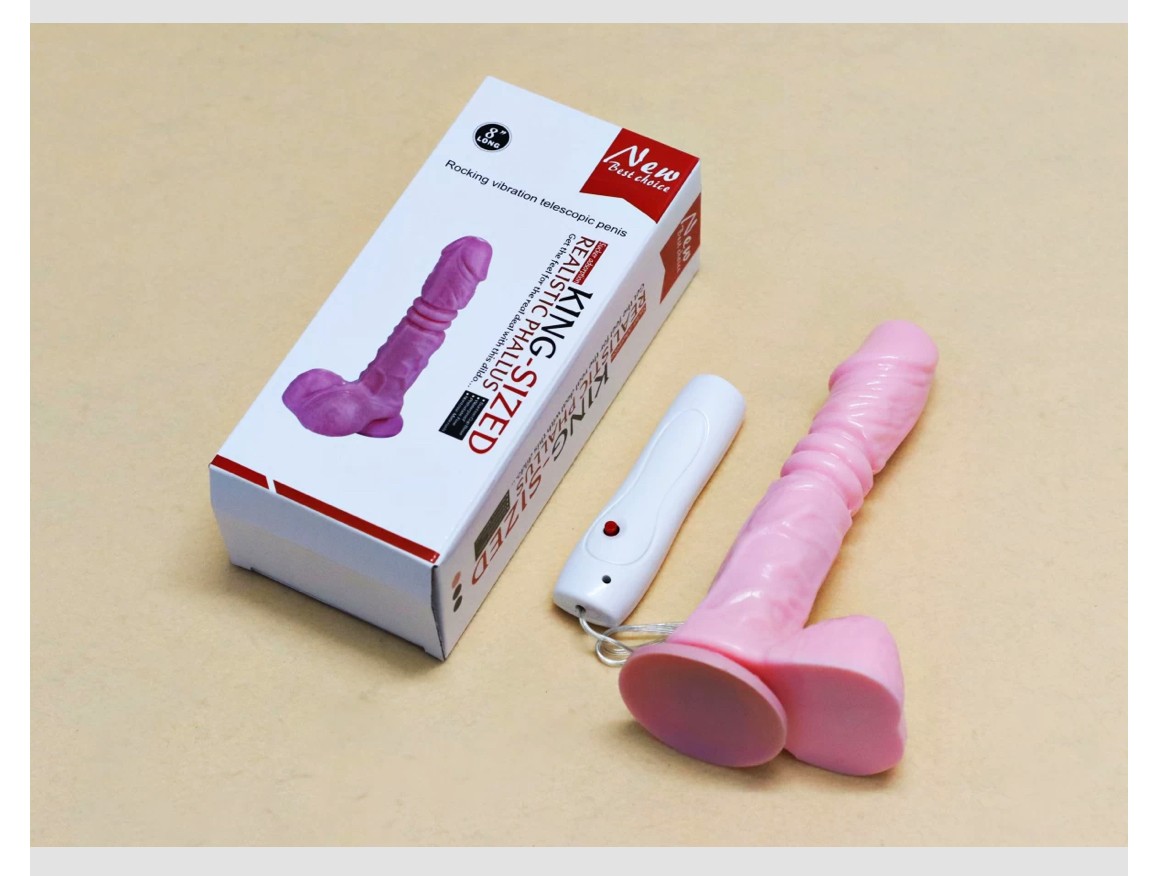Dương vật giả có đế King Size rung ngoáy 8