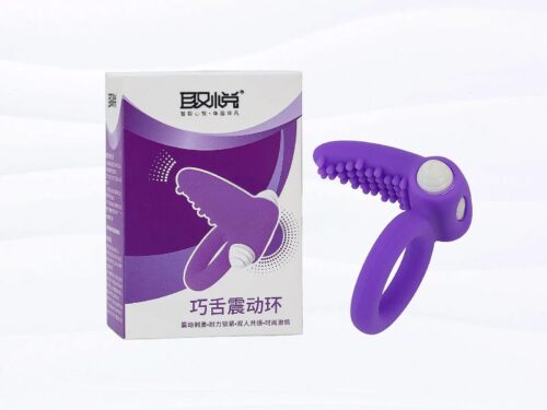 Vòng Đeo Dương Vật Lưỡi Liếm Rung