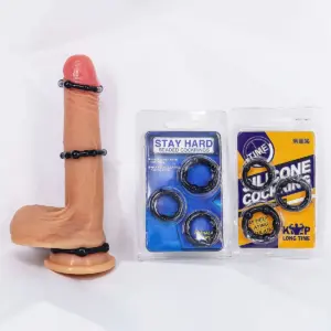 Bộ 3 Vòng Đeo Stay Hard đen
