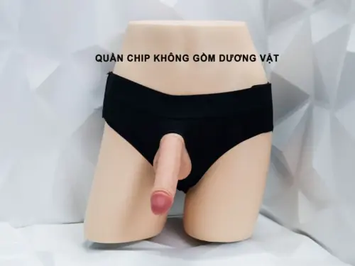Quần Chip Gắn Dương Vật Giả Chắc Chắn ( Không gồm dương vật )
