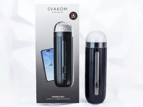 Máy Thủ Dâm Svakom Hannes NEO Rung Mút Phát Nhiệt Điều Khiển App