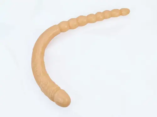 Dương Vật Giả 2 Đầu Kèm Kích Hậu Chuỗi Hạt