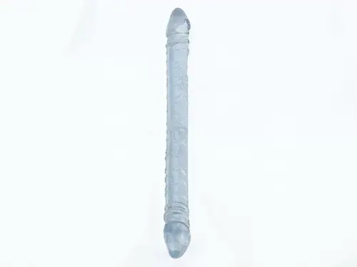 Dương Vật Silicon 2 Đầu Trong Suốt