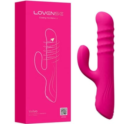 Dương Vật Giả Lovense Velvo Rung Xoay Bi 360° Lượn Sóng Cực Đỉnh