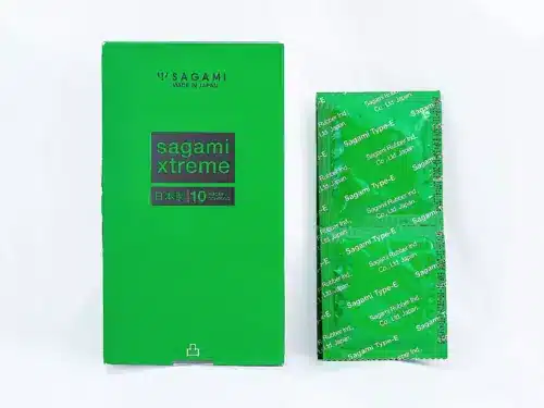 Bao Cao Su Gai Sagami Xtreme Green – Siêu Mỏng Hộp 10 Chiếc